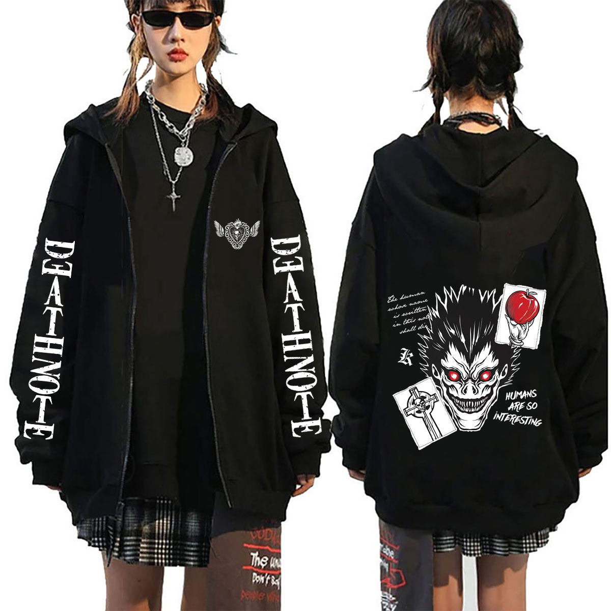 Anime Death Note Ryuk Merch Zi - Anime Merch Hoodie recensie en prijs