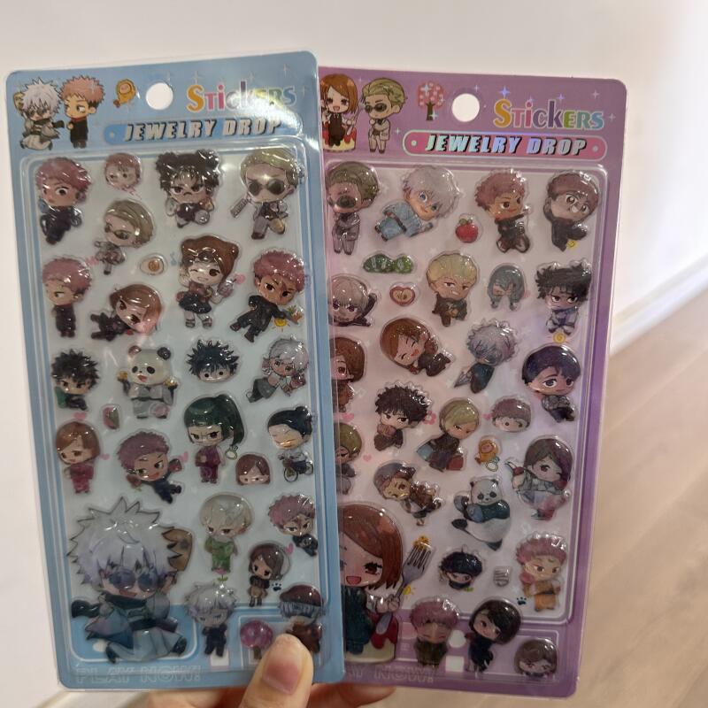 Cartoon 3D Relief Stickers Ani - Anime One Piece Merchandise recensie en prijs