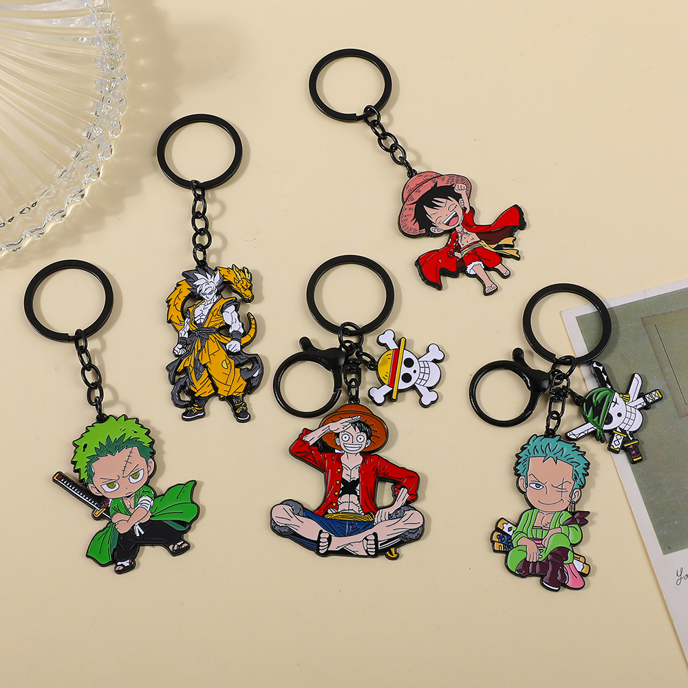 One Piece Anime Keychain Set - - Anime One Piece Merchandise recensie en prijs