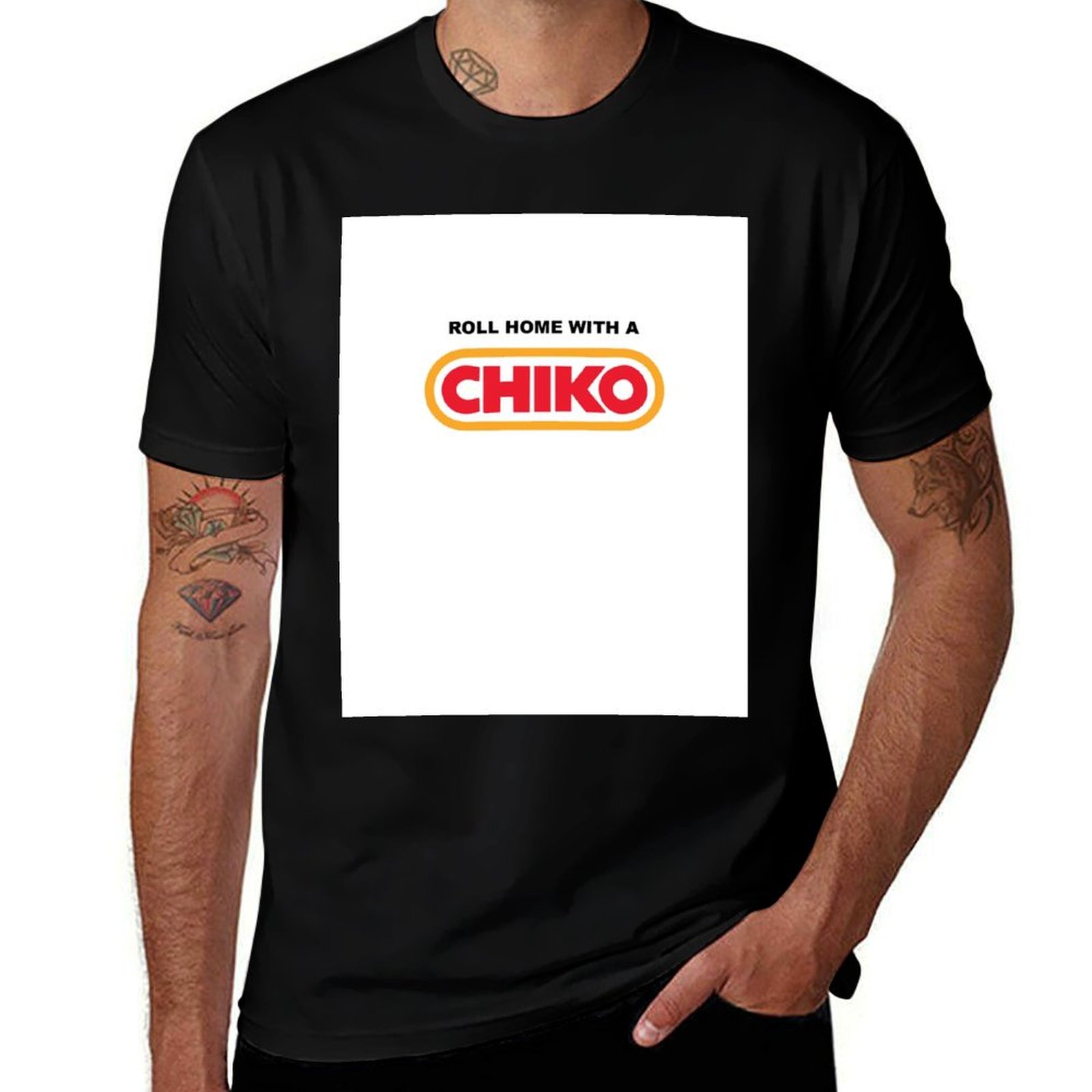 Chiko Roll Logo Merchandise T- - Anime Merchandise Logo recensie en prijs