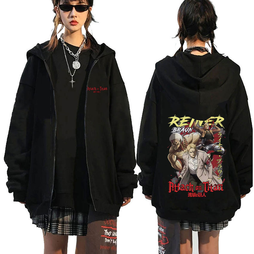 Anime Attack on Titan Reiner B - Anime Merch Hoodie recensie en prijs