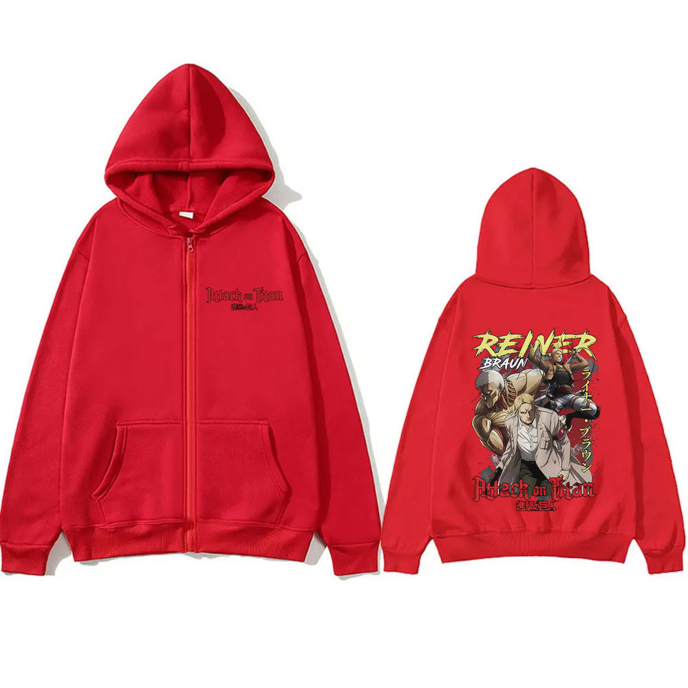 Anime Attack on Titan Reiner B - Anime Merch Hoodie recensie en prijs