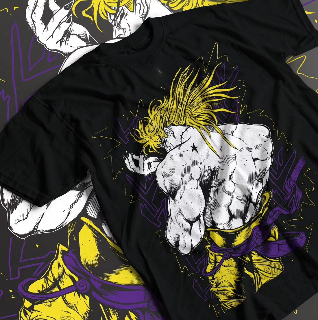 High-quality Crew-neck Short-s - Jojo Anime Merchandise recensie en prijs
