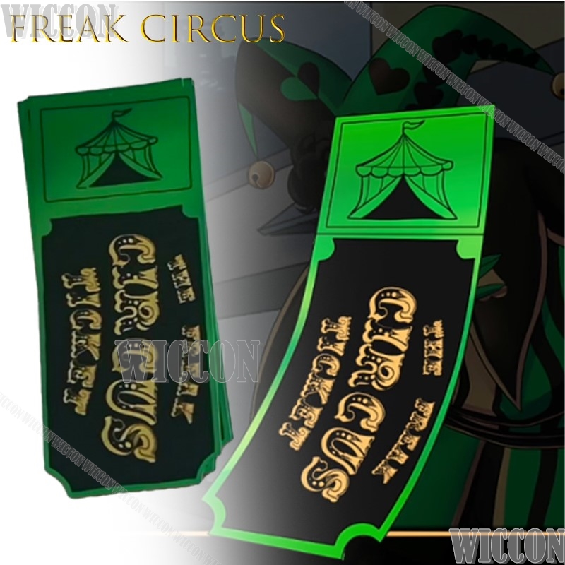 Freak Circus Ticket Card Red G - Anime Merchandise In Japanese recensie en prijs