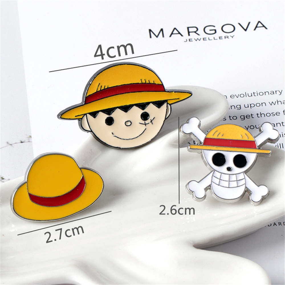 One Piece Anime Luffy Brooch C - Anime One Piece Merchandise recensie en prijs