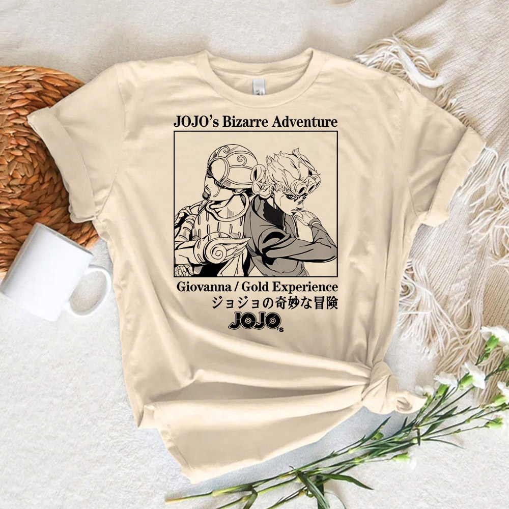 Jojo Bizarre Adventure shirt f - Jojo Anime Merchandise recensie en prijs