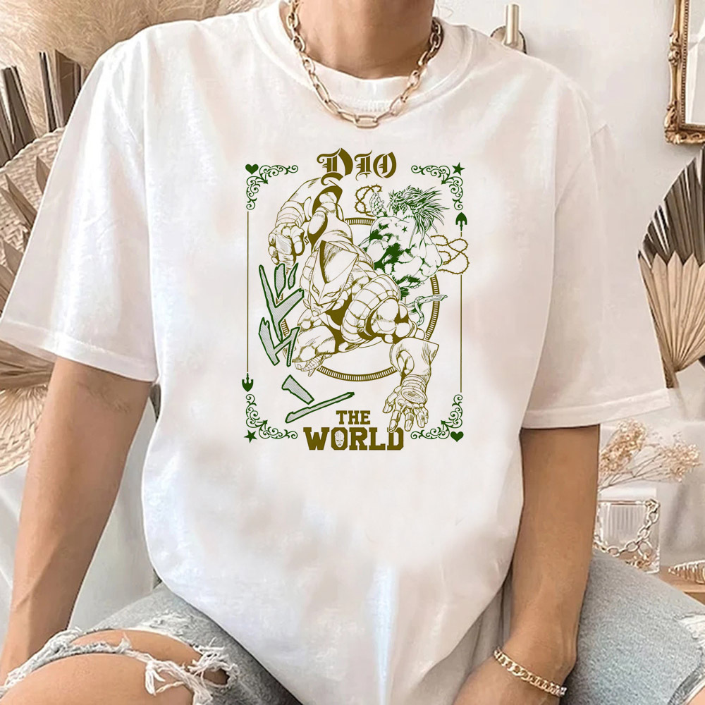 Jojo Bizarre Adventure shirt f - Jojo Anime Merchandise recensie en prijs