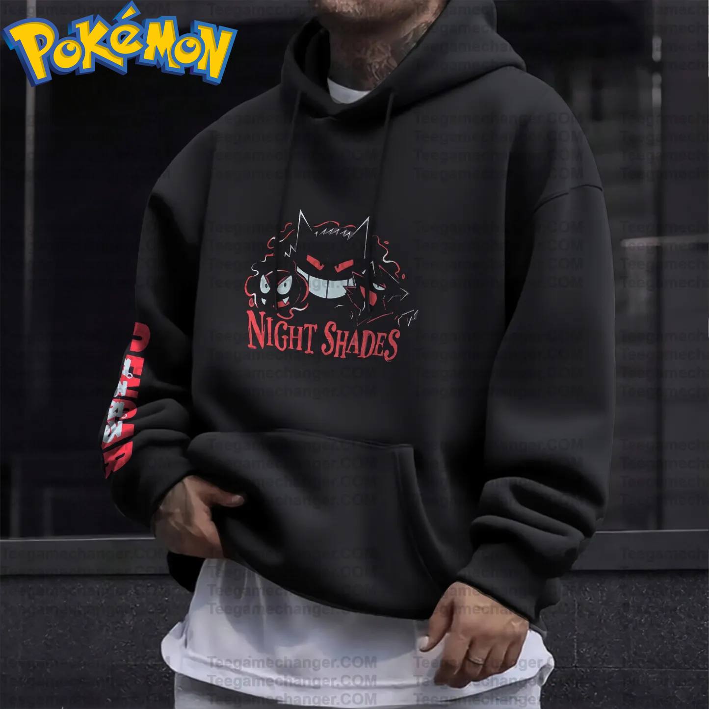 Pokemon Anime Gengar Cotton Ho - Anime Merch Hoodie recensie en prijs