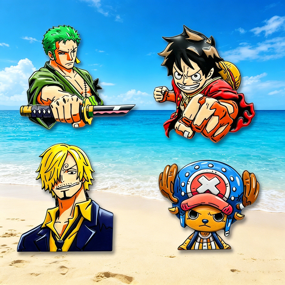 4pcs ONE PIECE Cartoon Charact - Anime One Piece Merchandise recensie en prijs